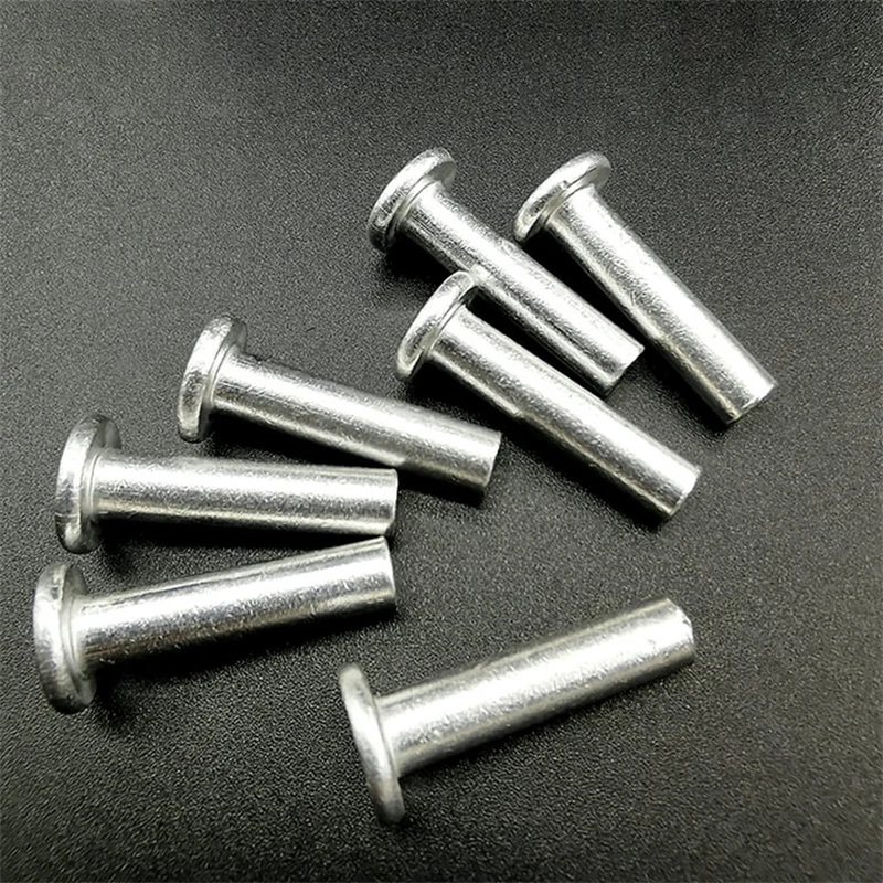 Hardware Manufacture Flat Head Hollow Rivets 5x6 Manufacturing-brass-copper-rivets-tubular High Quality Brass Rivets