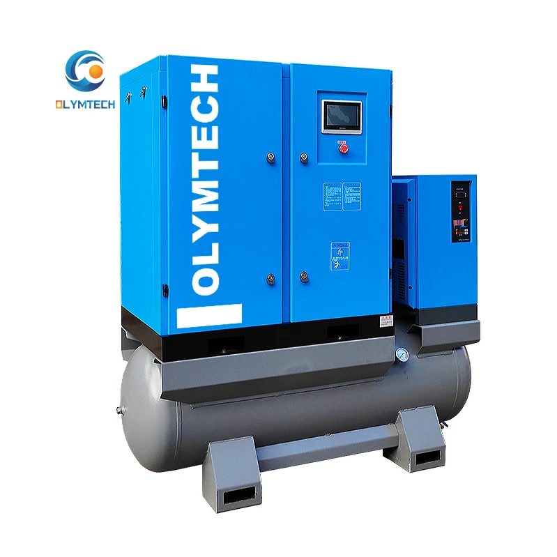 Olymtech 4-in-1 PM VSD All in one Screw Air Compressor 22kw 30hp 10bar PM All in One Screw Air Compressor