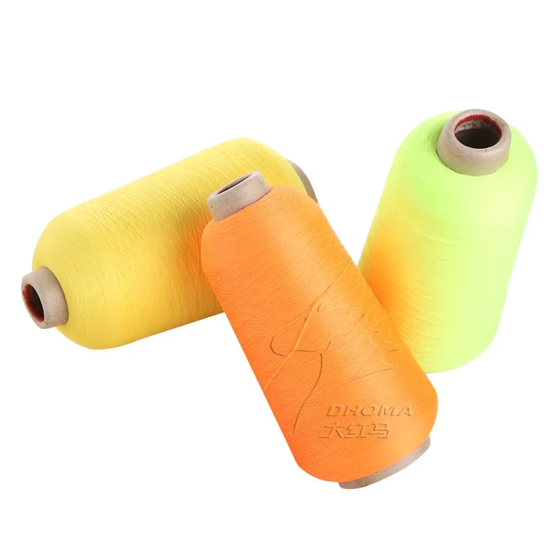 China factory wholesale nylon stretch yarn dyed polyamide 6 semi dull 70D/1 Nylon Yarn for elastic webbing