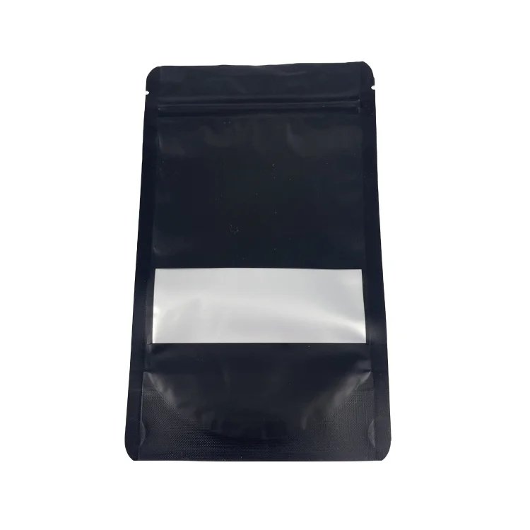 Biodegradable Custom Printed Aluminum Foil Plastic Packaging Ziplock Doypack Stand up Pouches Bags for Food Package With Window