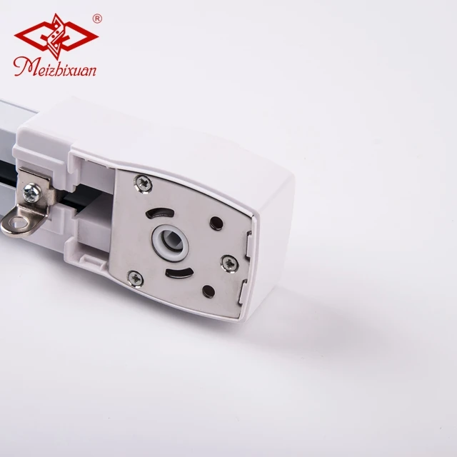 single rail home automation electric track curtain motor rail