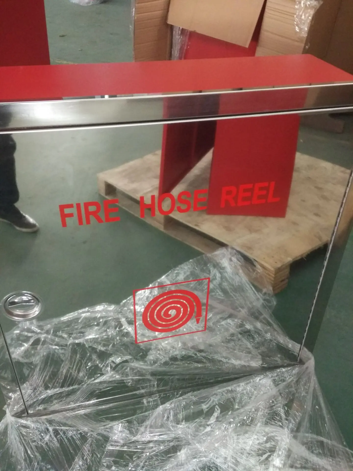 Factory Sale Cheap Price Widely Used Stainless Steel 304 Fire Hose Reel Cabinet and Fire Hydrant Cabinet