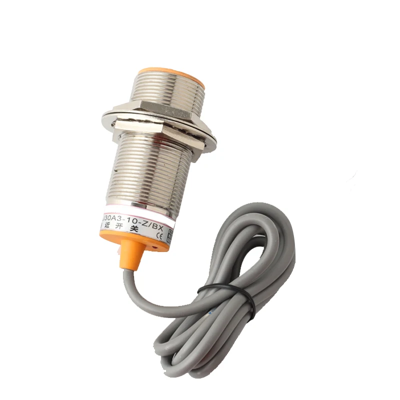 Flat M30 proximity sensor DC metal shell inductive proximity sensor switch Close detection 3 wire proximity sensor