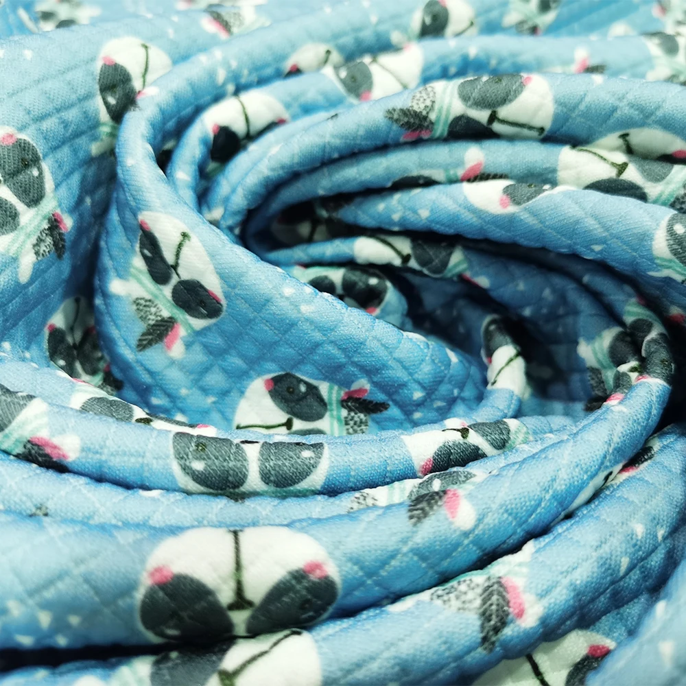 High Quality No MOQ Factory Fabrics Wholesale 100% Polyester Custom Printed Fabric Bullet Fabric For Blanket