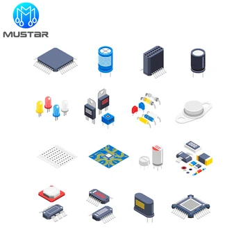 Mustar Original MCU BOM List Sensor Relay Resistor Capacitors Integrated Circuits Electronics Component