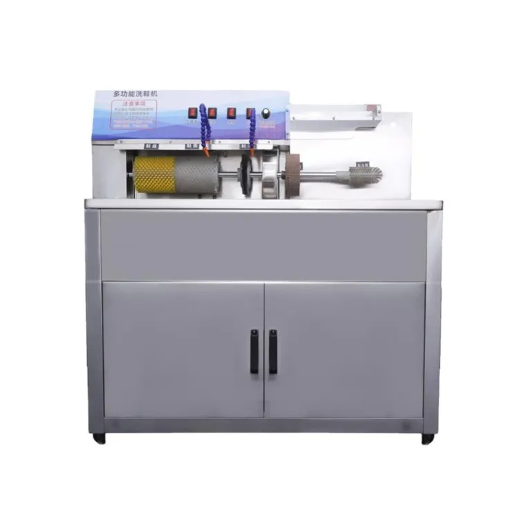 Полуавтоматическая машина для полировки обуви чистящая подошва стиральная