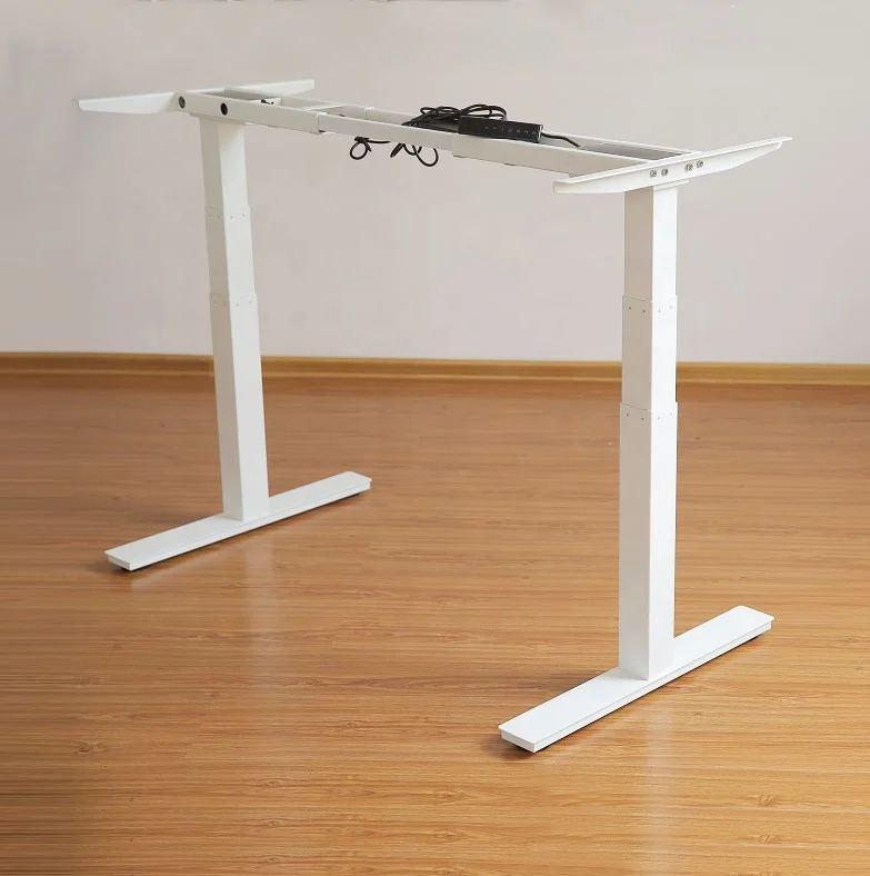 China electric elevator stand worktable bamboo table factory supplier