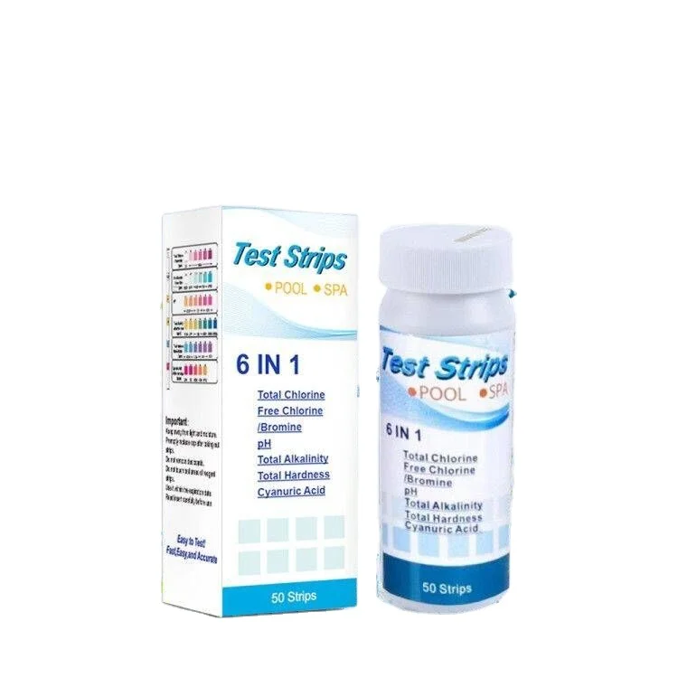 CE  ISO 10 parameters drinking water test strip  PH Meters   View larger image  Share swimming pool water test strips 7 paramete