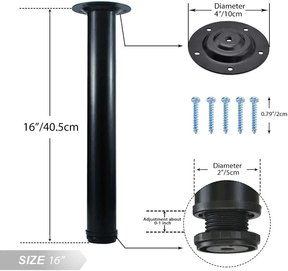 Sondoly Competitive price High quality metal folding adjustable table legs