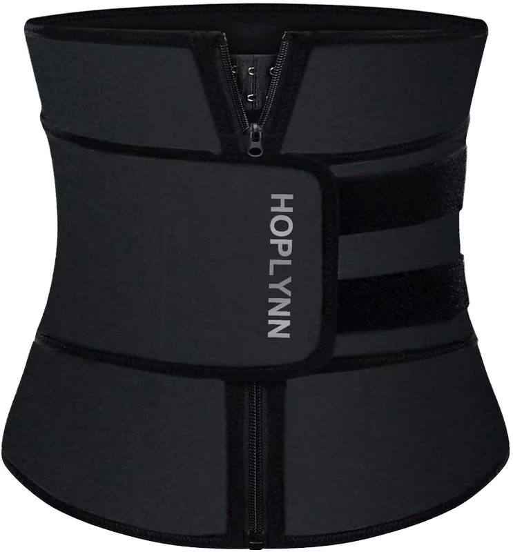 Custom Logo Women Tummy Trimmer Waist Trimmers Waist Trainer Shaper Sauna Sports Belt For Weight Loss Slimming