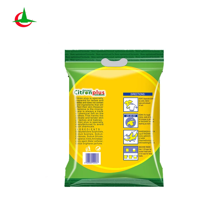 Famous name chemical formula laundry  powder detergent