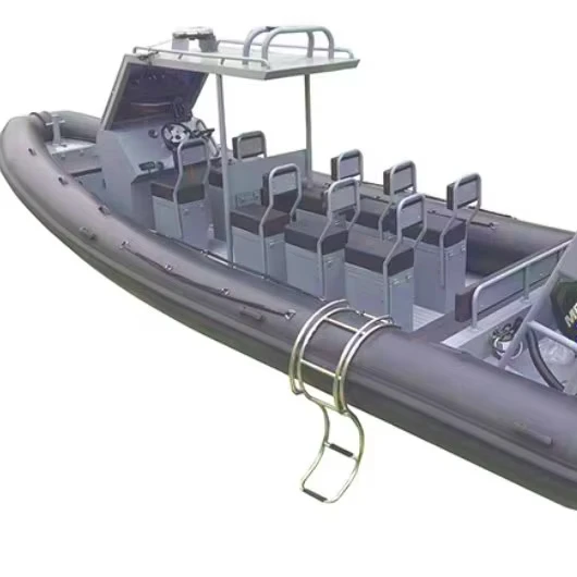 Высокопроизводительный 860 алюминиевый двойной корпус надувной Hypalon/Orca лодка