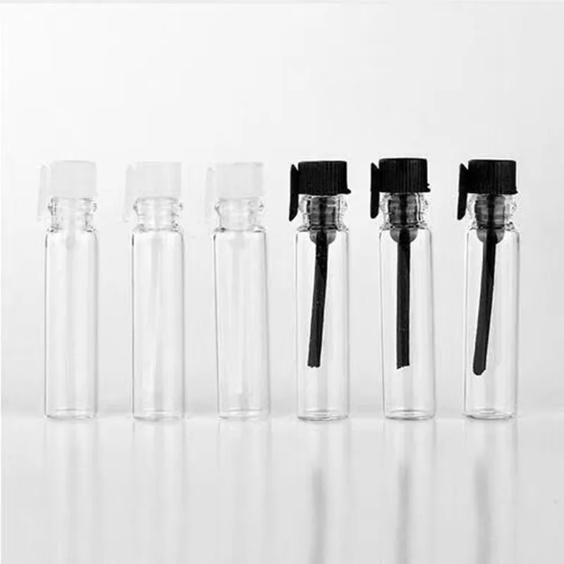 Free Samples 2ml 3ml 5ml 10ml Round Clear Black Amber Refillable Sample Perfume Atomizer Tester Bottle with Spray Pump Cap