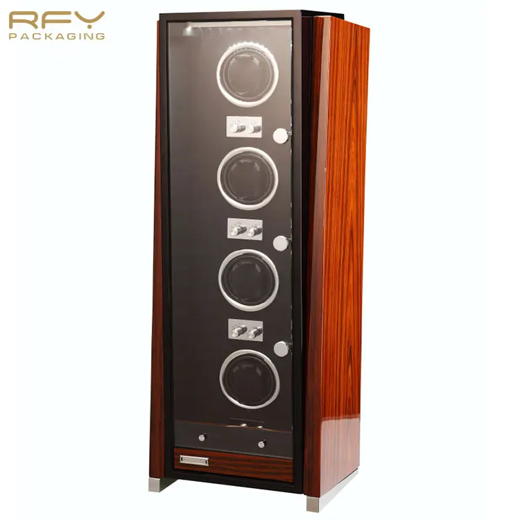 FSC custom MDF Роскошная Подарочная деревянная коробка для часов упаковочная коробка для намотки и дисплея часов
