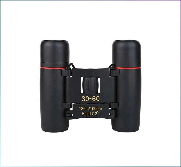 Mini Binoculars Thermal Monocular Foldable Zoom Telescope High-Power Scope Camping Hiking Outdoor Travel Night Vision Goggles