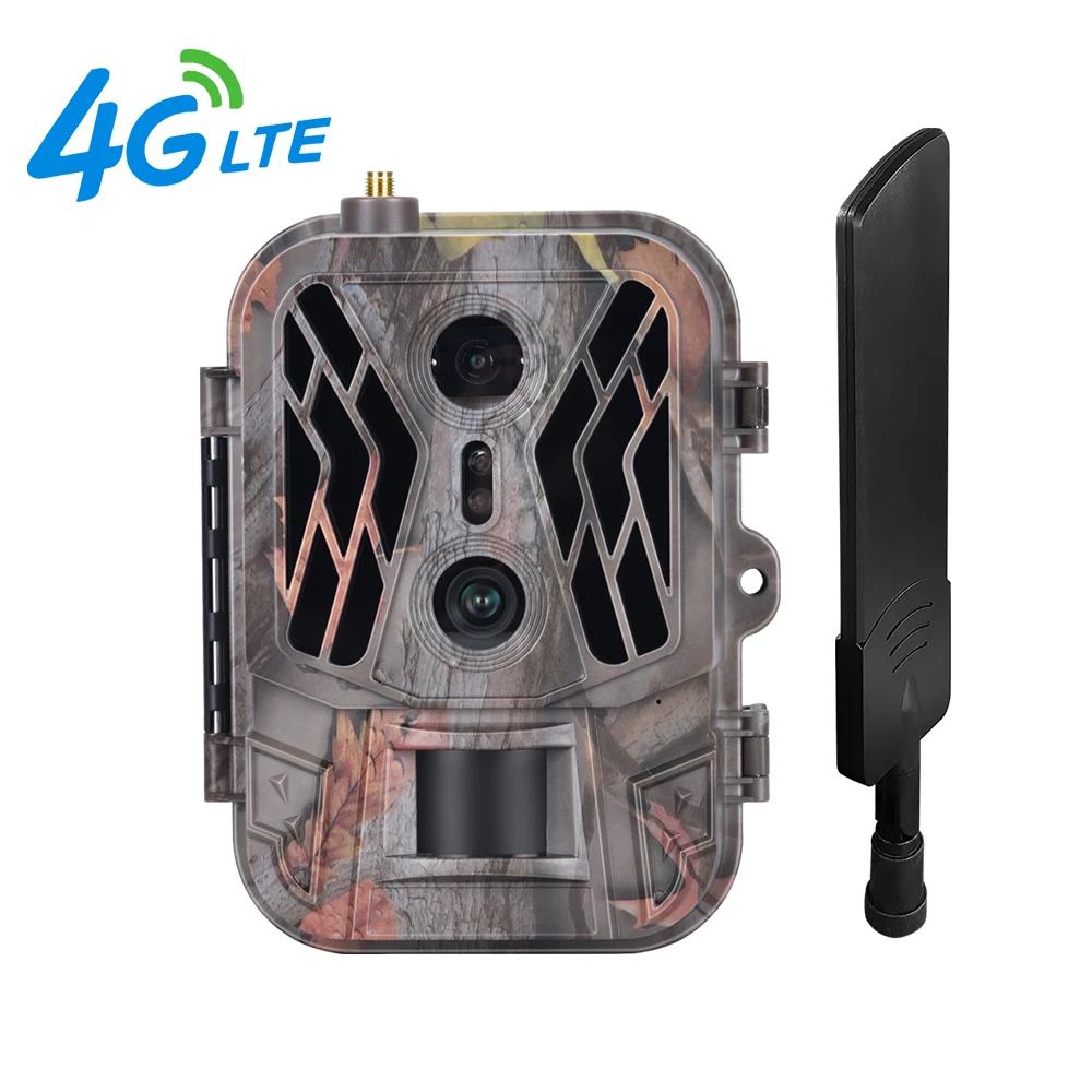 SuntekCam 4G LTE Cellular Dual Lens Hunting Trail Camera 36MP 4K Videos  Hunting camera  IP65 for Outdoor Wildlife HC-950Pro-Li