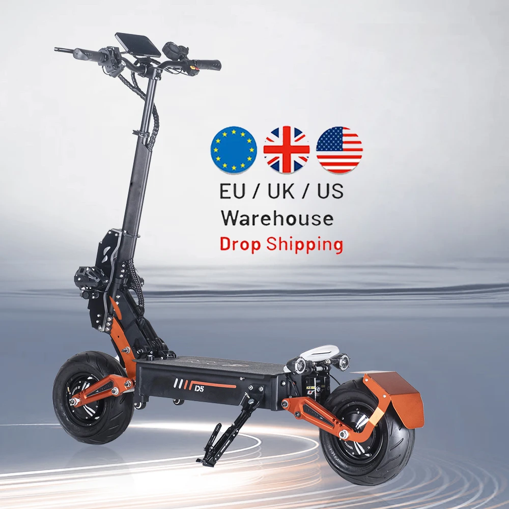 Free shipping 12 inch 1680Wh Obarter D5 EU warehouse USA stock adult off road electric scooter 5000w