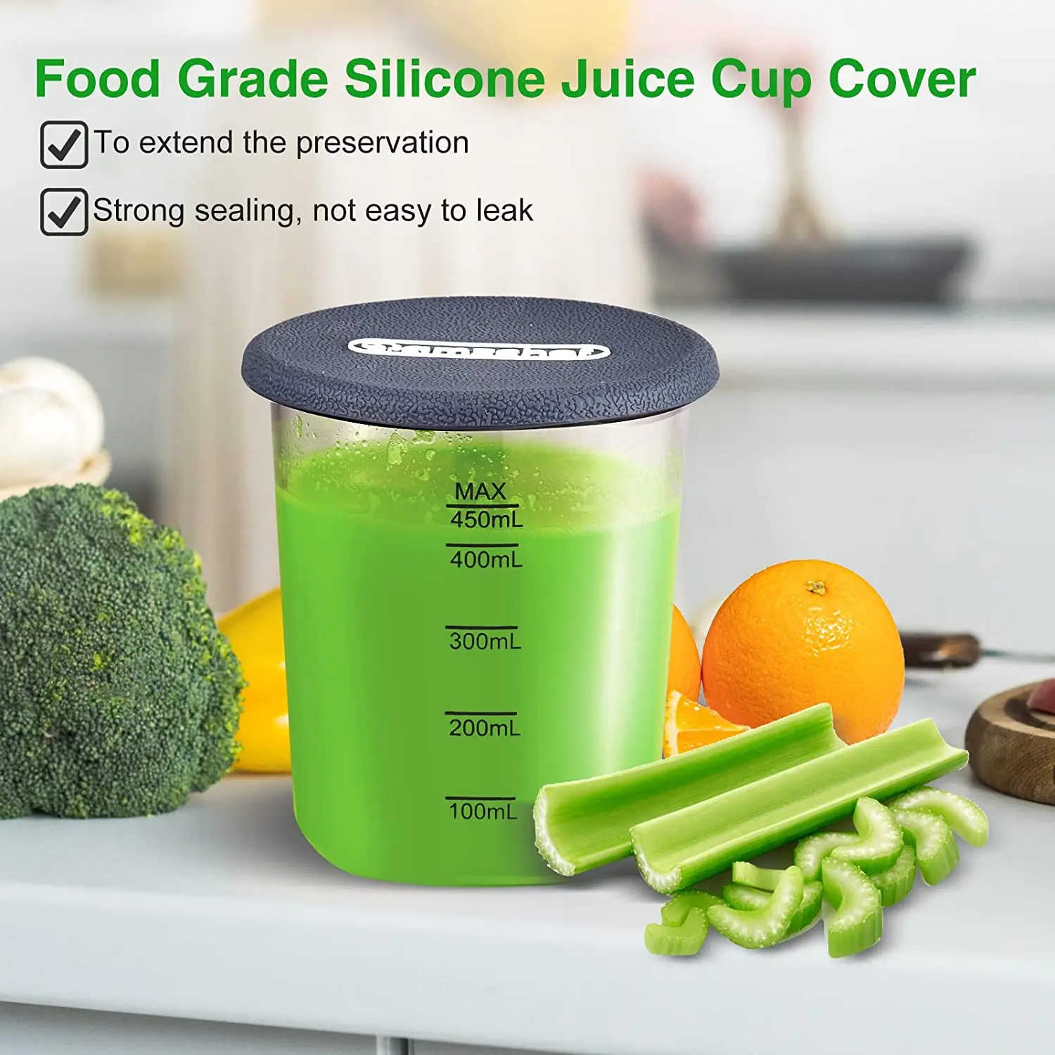 AMZCHEF automatic orange masticating slow juicer ac motor slow juicer wheat grass juicer