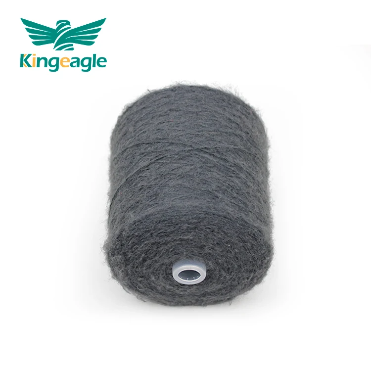 Kingeagle ODM Great Quality Durable Alpaca Long Hairy Brushed Yarn for Knitting Sweater