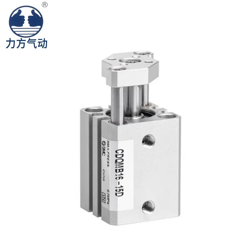 SMC cylinder CQMB50/CDQMB50 series double acting hydraulic piston compact thin cylinder