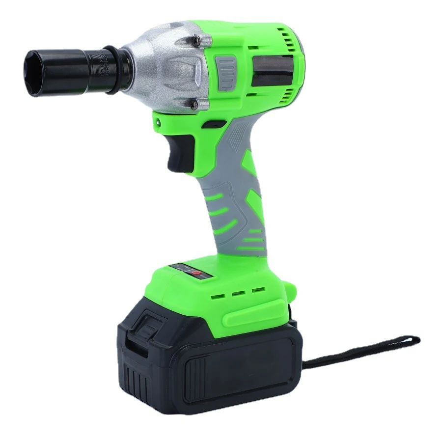 Brushless lithium battery electric wrench cordless impact wrench jackhammer socket wrench