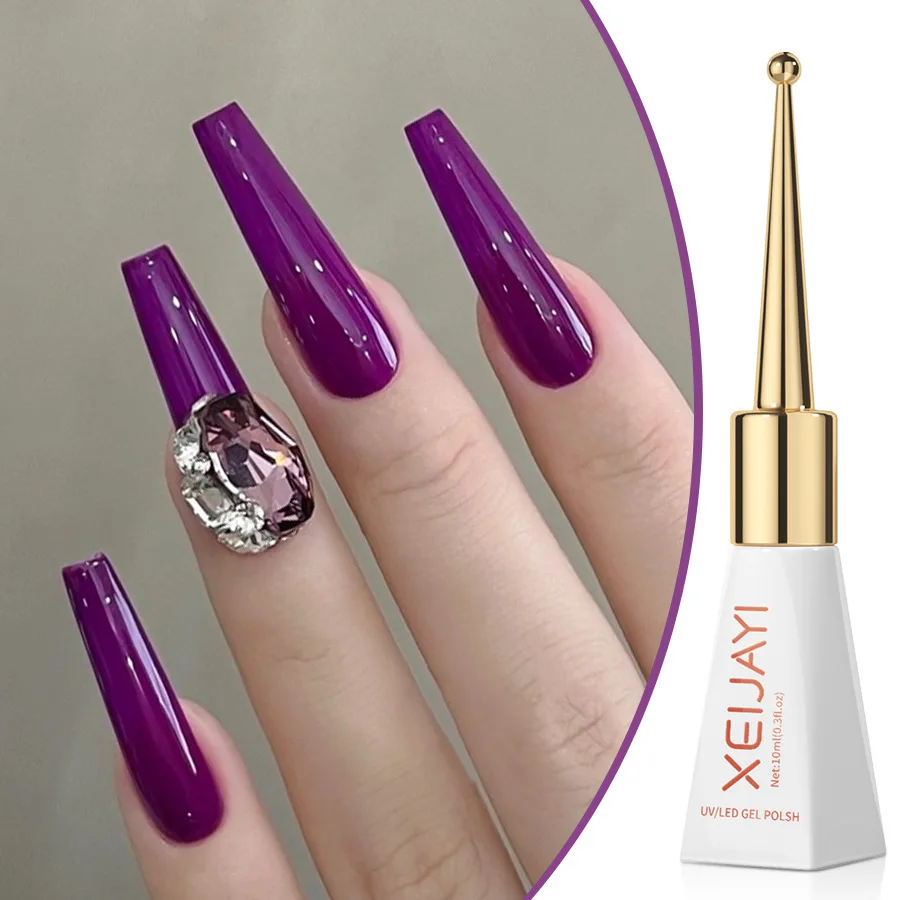 XEIJAYI 31 Colors Hot Selling Gel Nail Polish 10ml Nails Art OEM UV Gel Salon Vegan Supplier YJ010