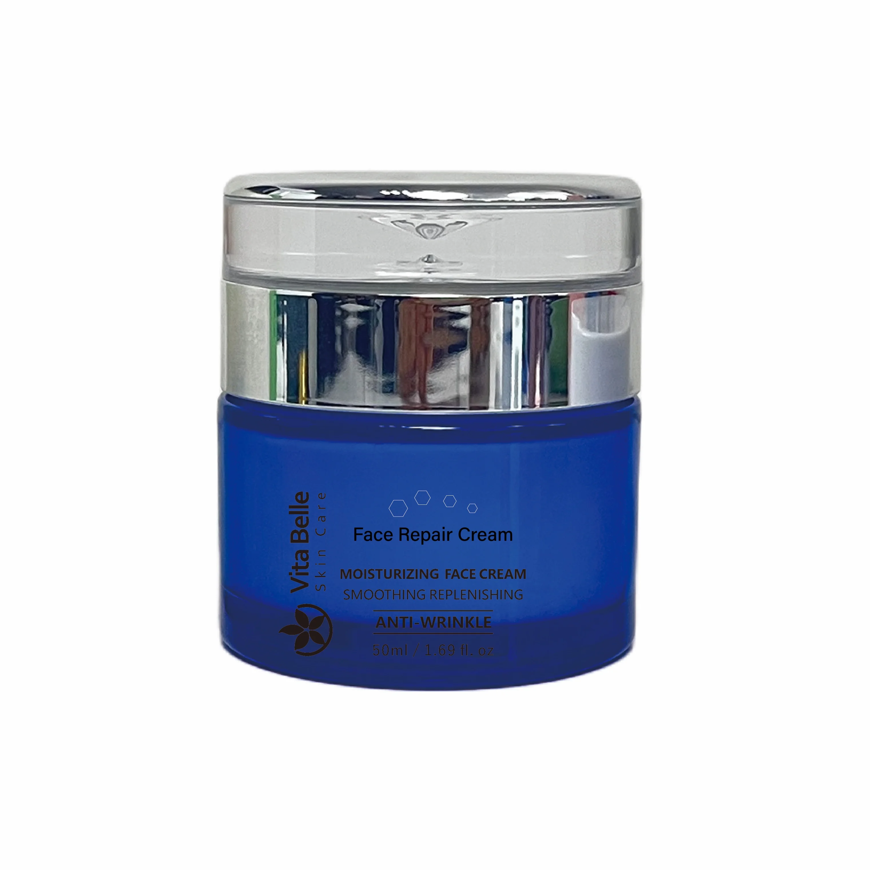 Private Label Facial Skin Care Serum Anti Aging Fine lines age spots damaged skin Blue ghk-cu Copper Peptide Face Serum