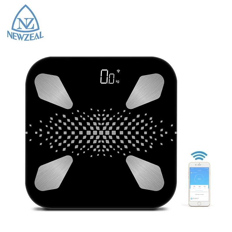 China Wholesale Tuya APP Multi-Function Smart Bathroom Weighing Analysis WIFI Body Scale