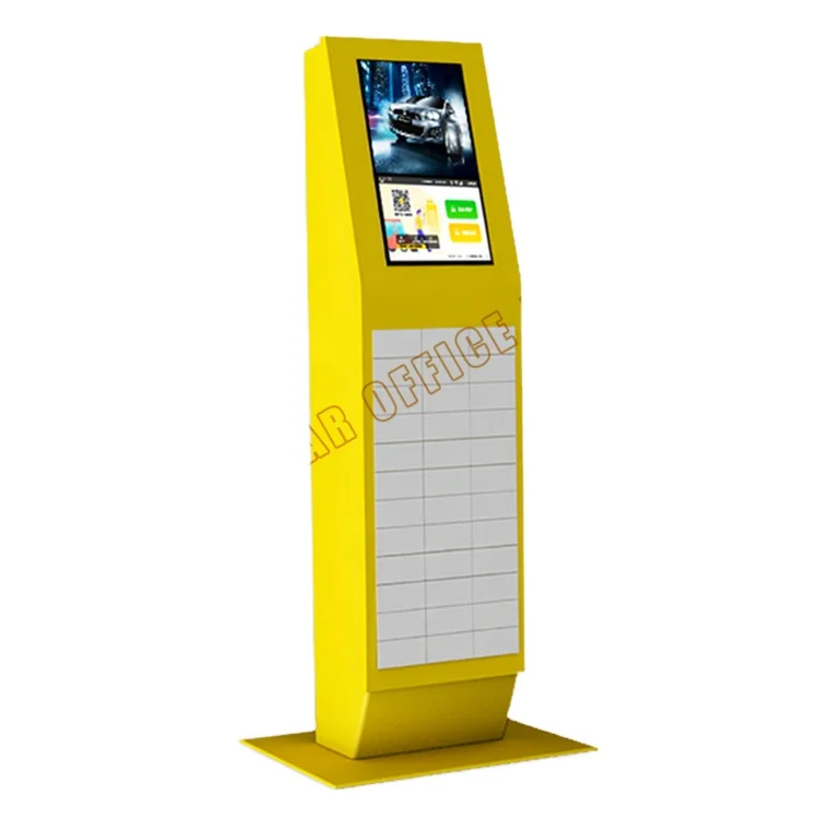 Factory supplier intelligent steel key locker yellow electronic smart key cabinet locker key lock box