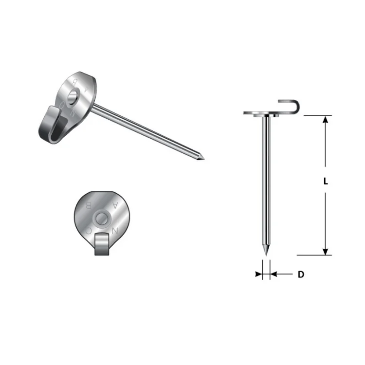 Manufacturer Galvanized Steel   Stainless Steel  Lacing Anchor Insulation Fixing
