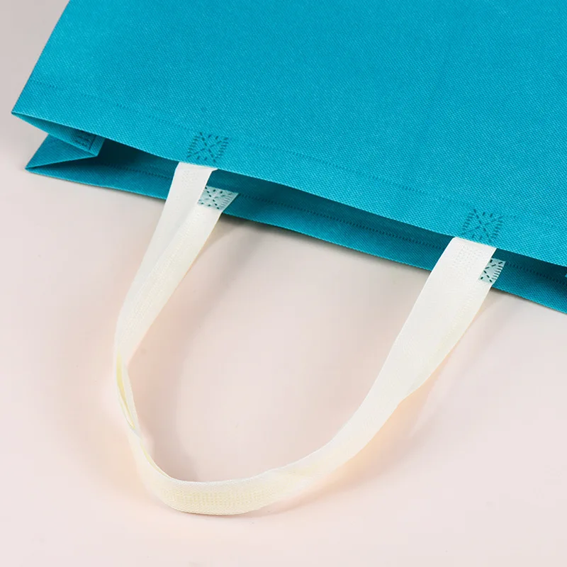 Non-woven Bags Folding Customized Logo Shopping Bag Gift Bag Low MOQ Eco-friendly Material PP Polyester Fujian Accepted Handled