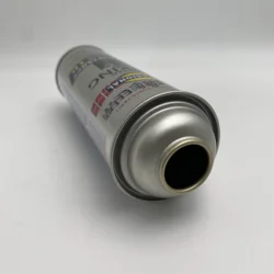 High quality CMYK printing custom empty metal manufacturing spray wholesale  aerosol metal tin can butane gas can with valve