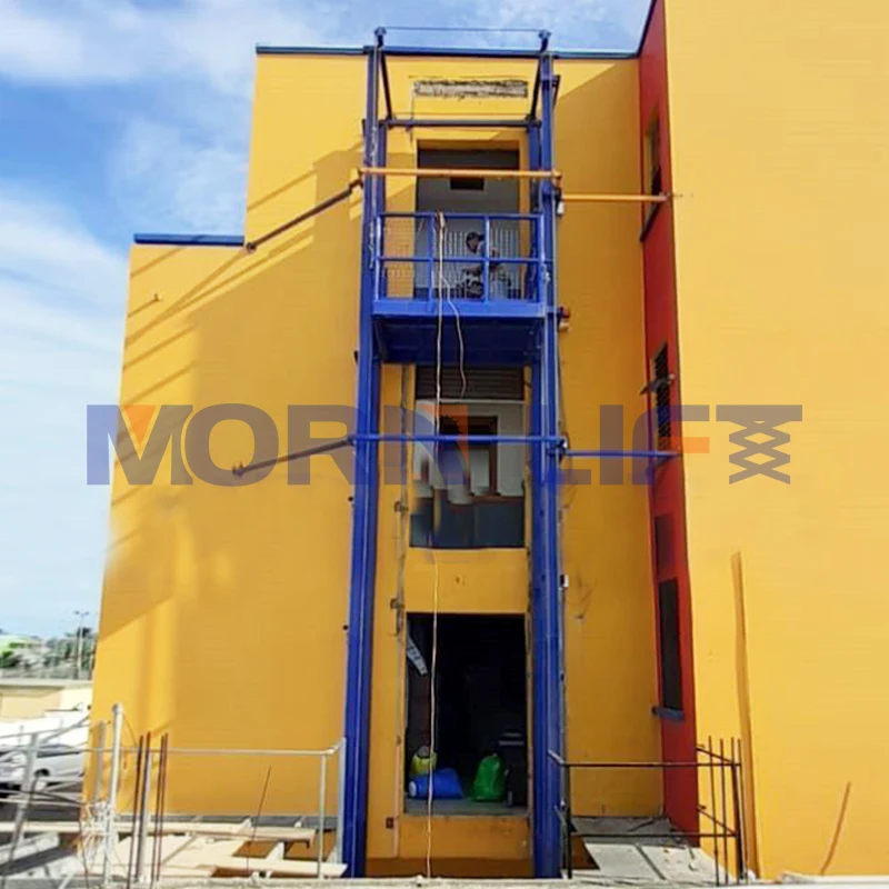 Вертикальный грузовой подъемник