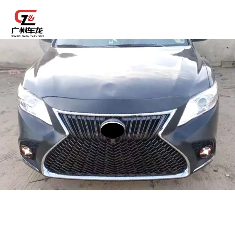 Hot selling PP Material Car Bumpers For Toyota US Version Camry 2007-2017 Car Bumper Body Kit Grille Auto Parts