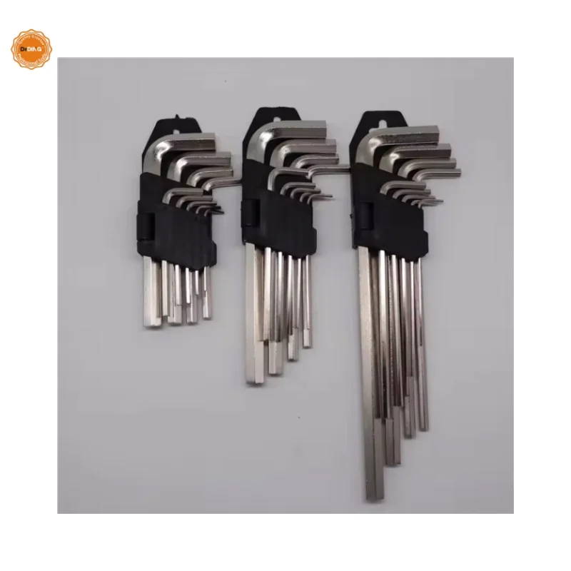 Classic Style 110mm Allen Key Set Zinc Plating Hex Key