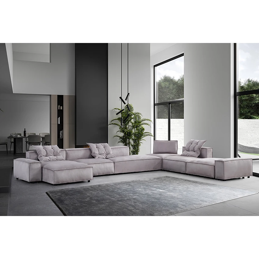 Современный кожаный диван Natuzzi набор для гостиной из чистой кожи модульная мебель домашний декор деревянная комбинация