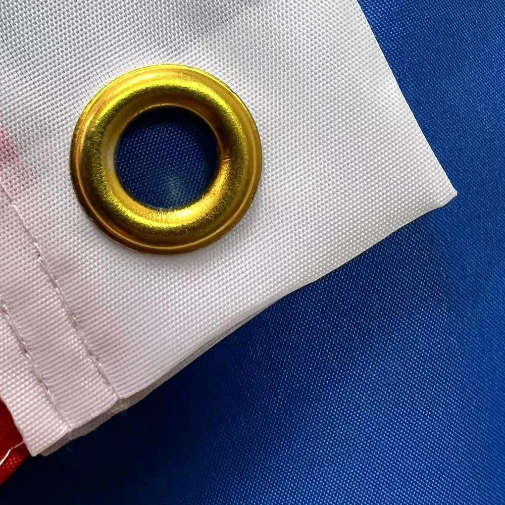 Customized 3X5 feet polyester fabric thickened and durable flags of all major states in the United States North Dakota flag