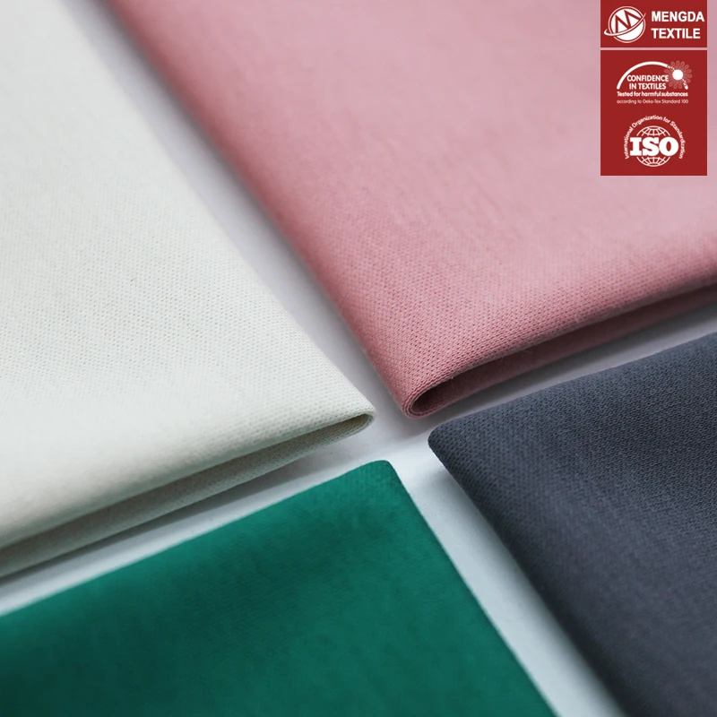 Factory wholesale 100% pure cotton stock lot liquid ammonia soft fabric for garment