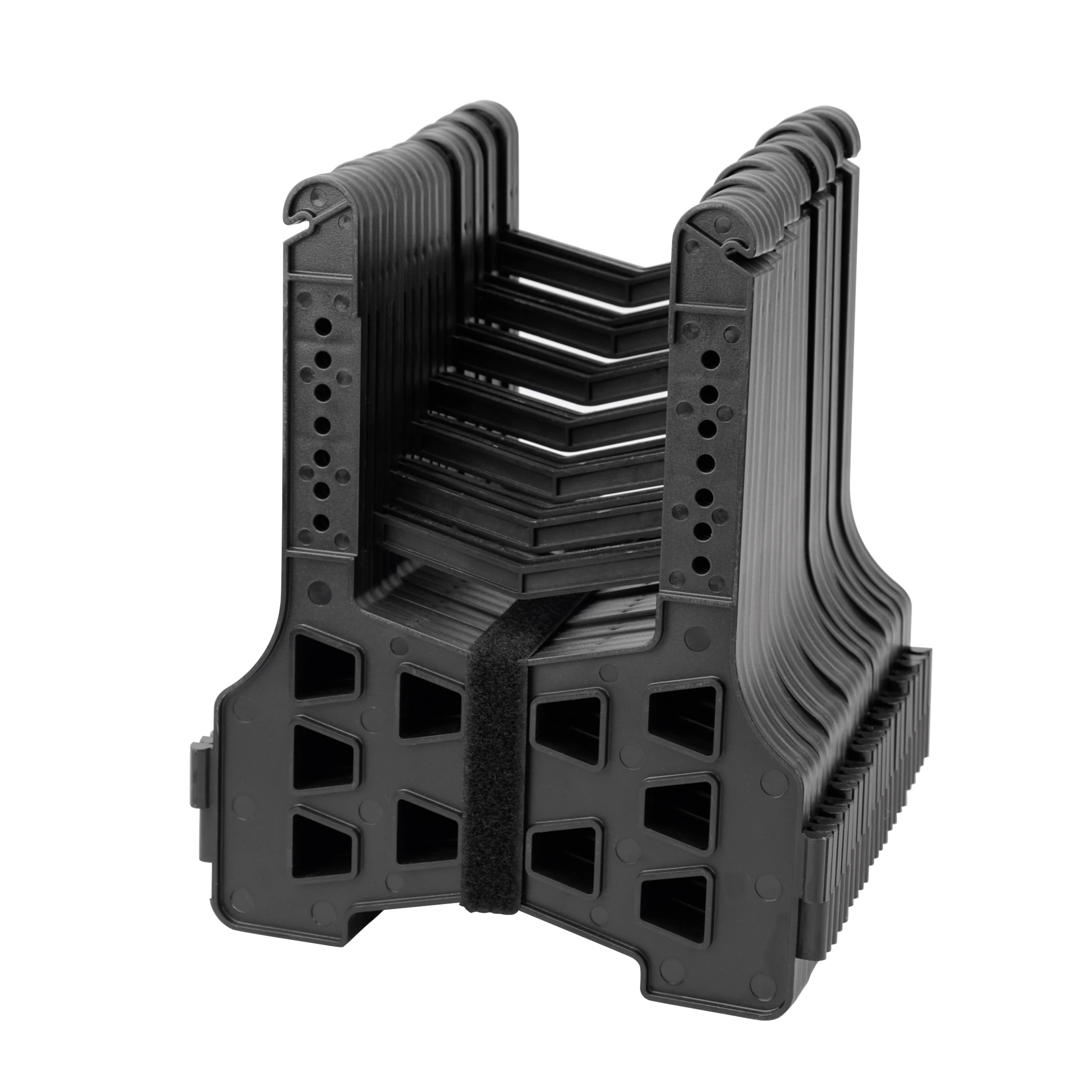 J240 20FT RV Sewage Hose Holder, Heavy Duty Hose Support Made From Sturdy Lightweight Plastic Holds Hoses in Place