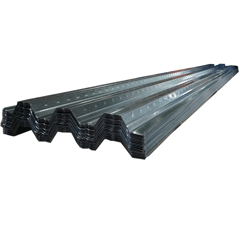 0.8mm high zinc mass galvanized corrugated steel floor decking plate