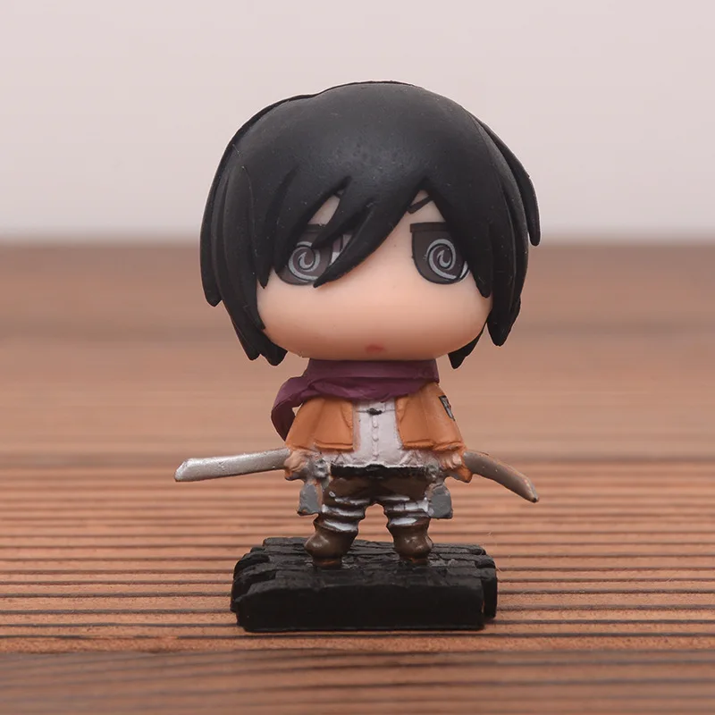 Hot Sales Figure Dolls Customized OME PU Vinyl Toys Pvc Plastic Mini Attack on grant Toys Anime Figure Action Figure