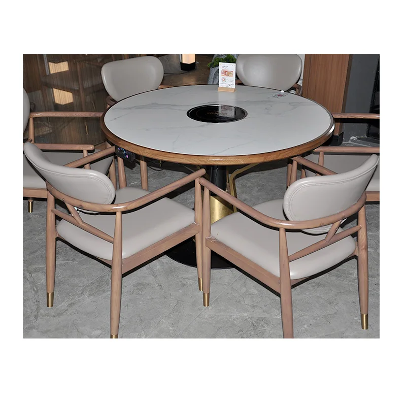 Ресторанная мебель Hendry Factory набор столов и стульев с горячим горшком индивидуальная высококачественная для бизнеса