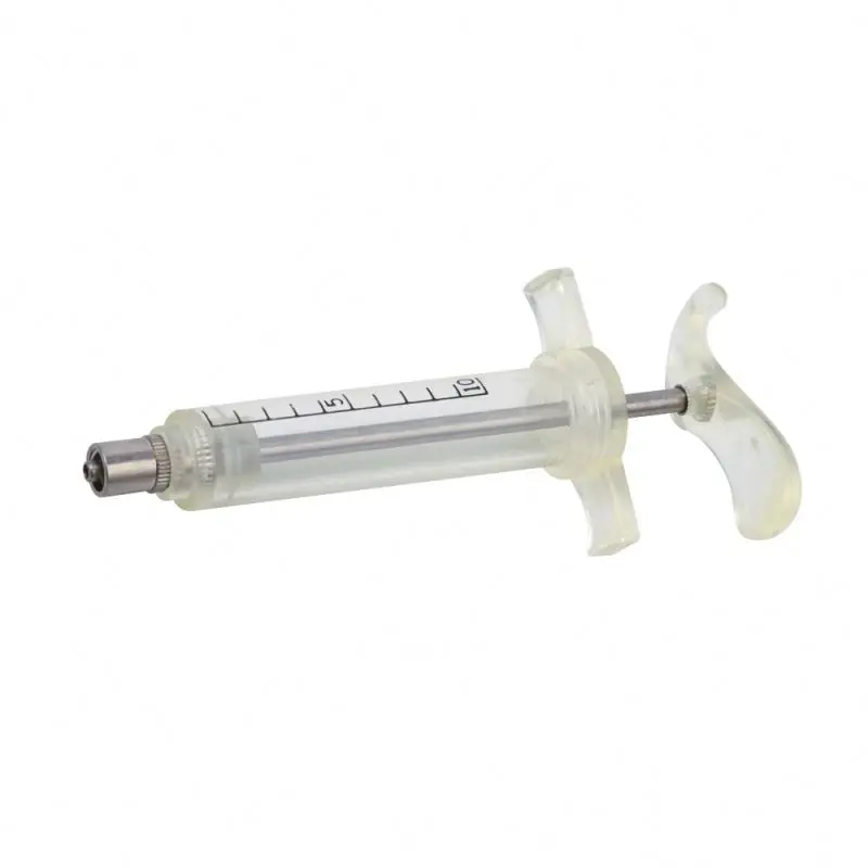 TPX animal husbandry veterinary syringe plastic continue veterinary syringe for poultry