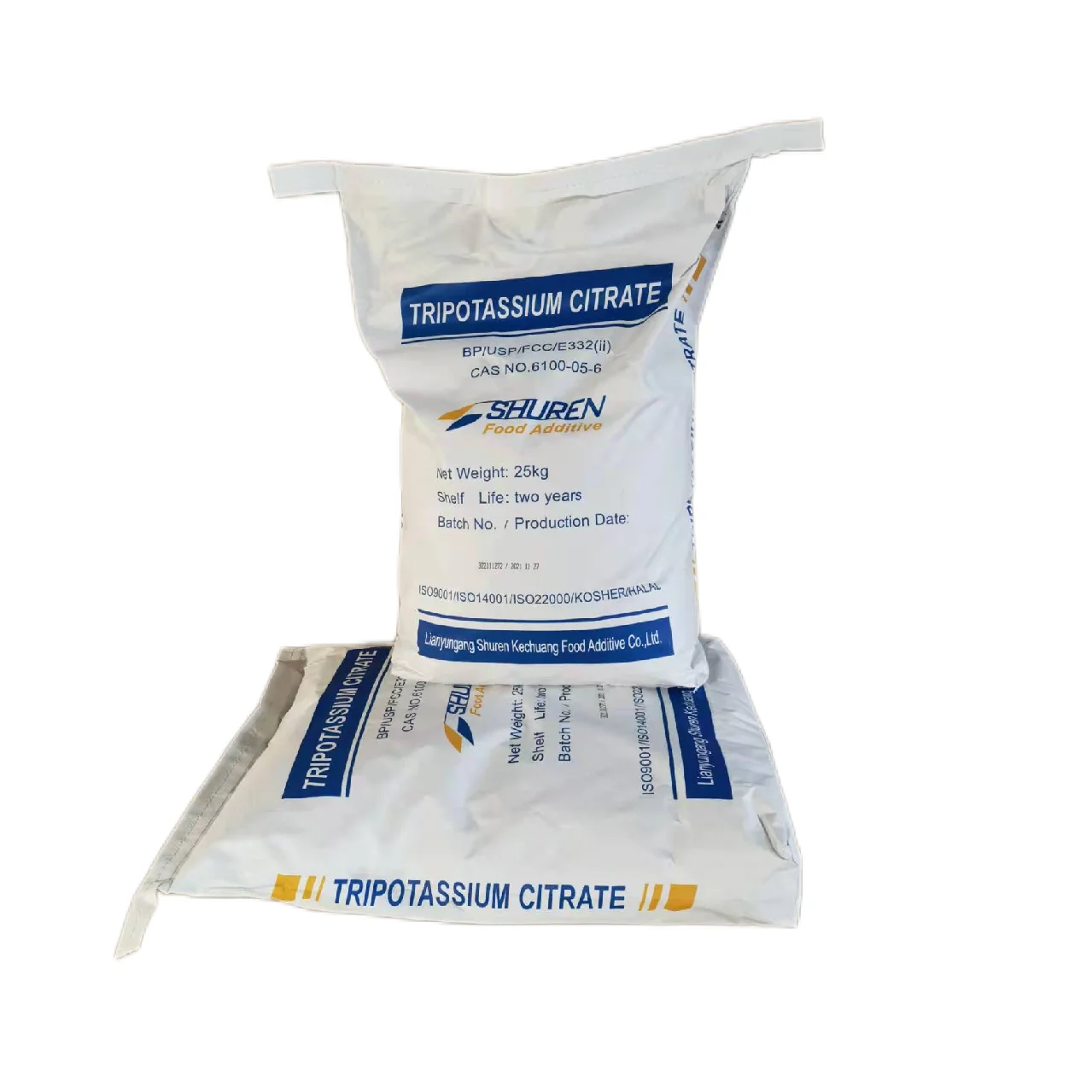 Лидер продаж от 2023 производителя высококачественный пищевой тригалий цитрат TPC (Цитрат калия)