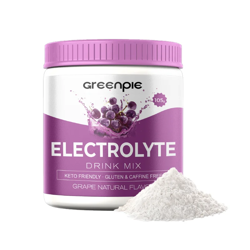 Greenpie Electrolytes Hydration Drink Workout Supplement Keto Friendly Gluten Caffine Free