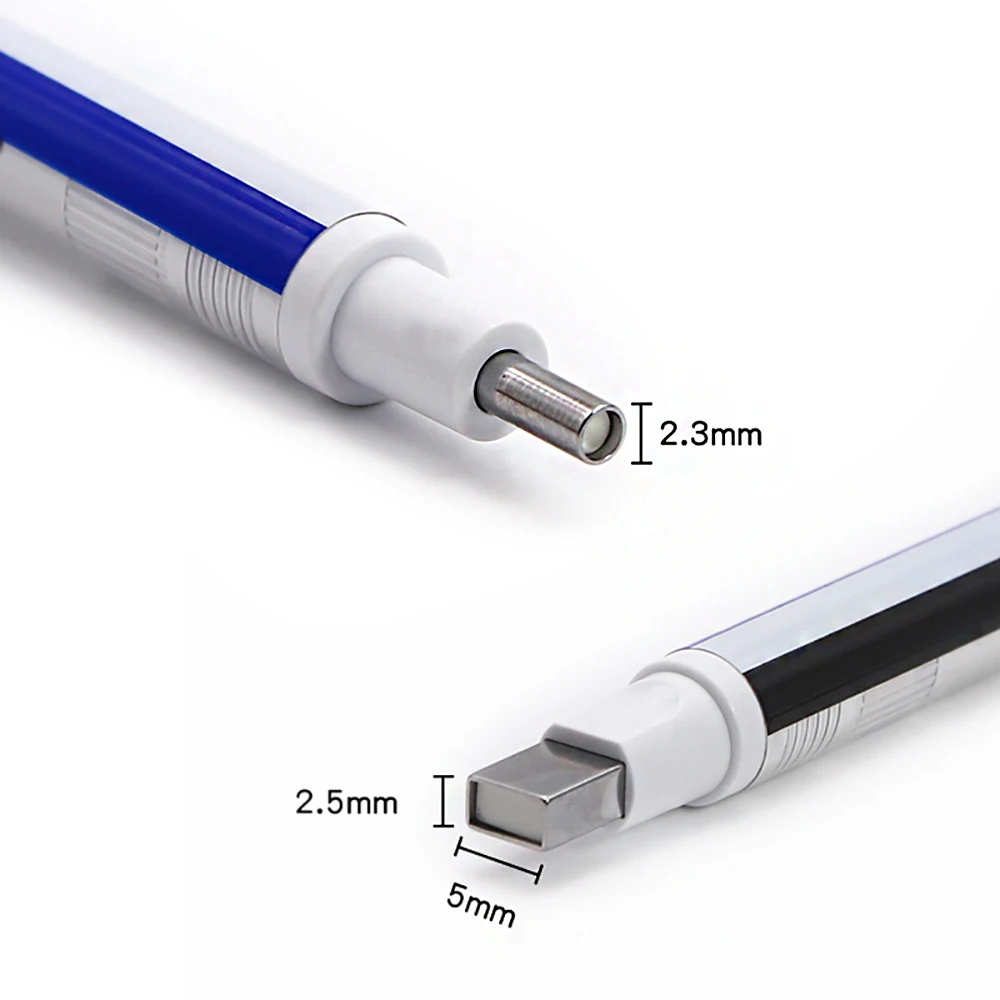 Tombow MONO Zero Mechanical Eraser Refillable Pen Shape Sketching Painting High Gloss Rubber Press Type School Stationery