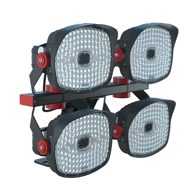 LED Stadium Flood Lights high Lumen Outdoor Arena Super Bright Sport Court Gym Lighting 90 Beam Angle Lighting Fixtures