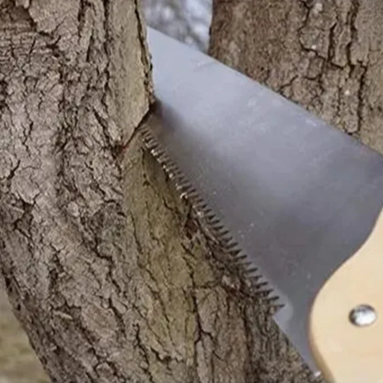 Hot Selling Steel Blade Plastic Rubber Handle Wood Tree Cutting Wood Hand Saw