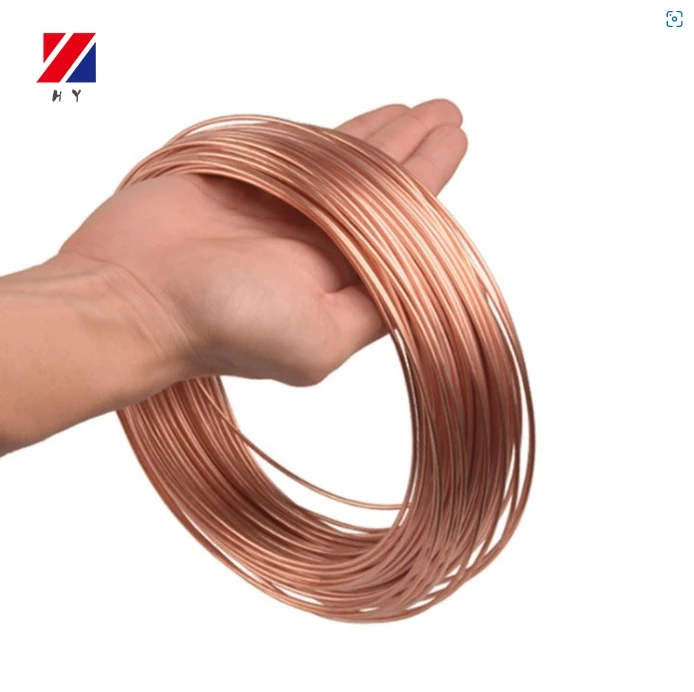 OEM Size Factory Supply Air Conditioner Copper Pipe 6.35mm 1/4 Inch Copper Tube