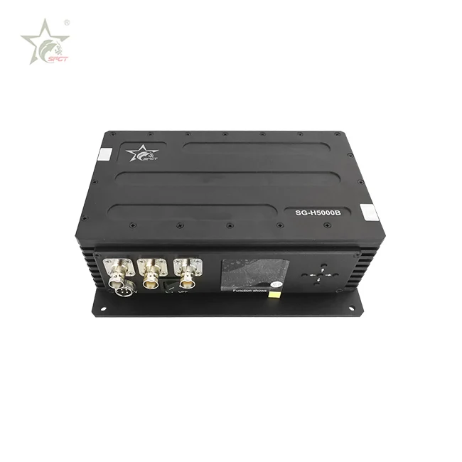 100km UAV Wireless Video Transmitter with PTZ Controller for Long Range Drone